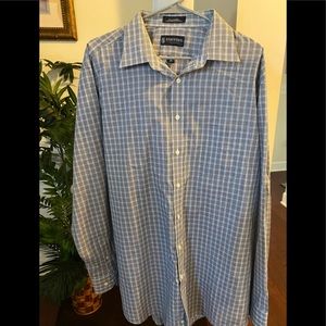 Stafford Essentials fitted dress shirt